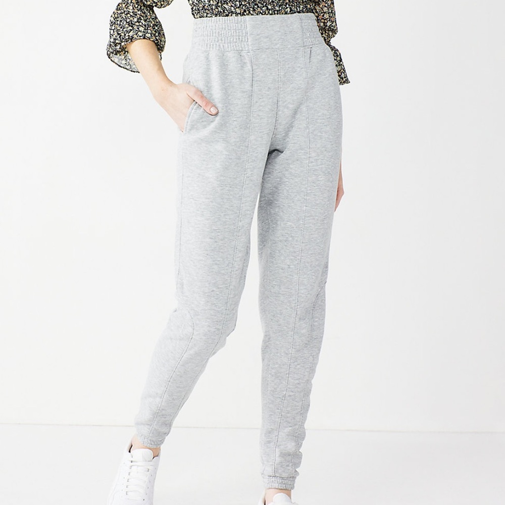 New SO Juniors' Wide Waistband
Seamed Sweatpants